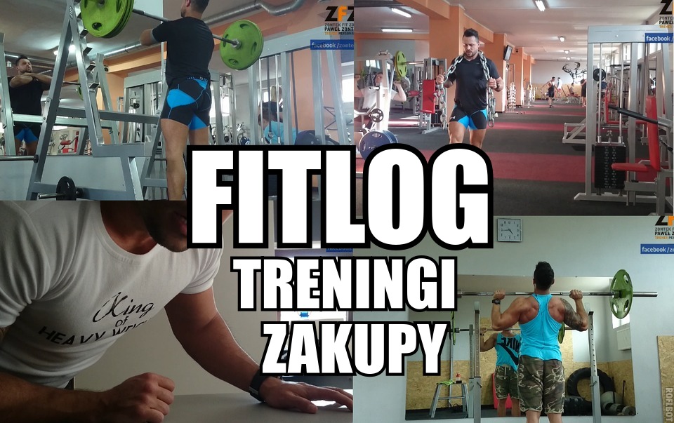 FITLOG #2 | Treningi | Zakupy| ZontekFitZone.pl