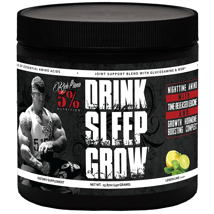 Drink Sleep Grow – nowość od Rich Piana 5% Nutrition