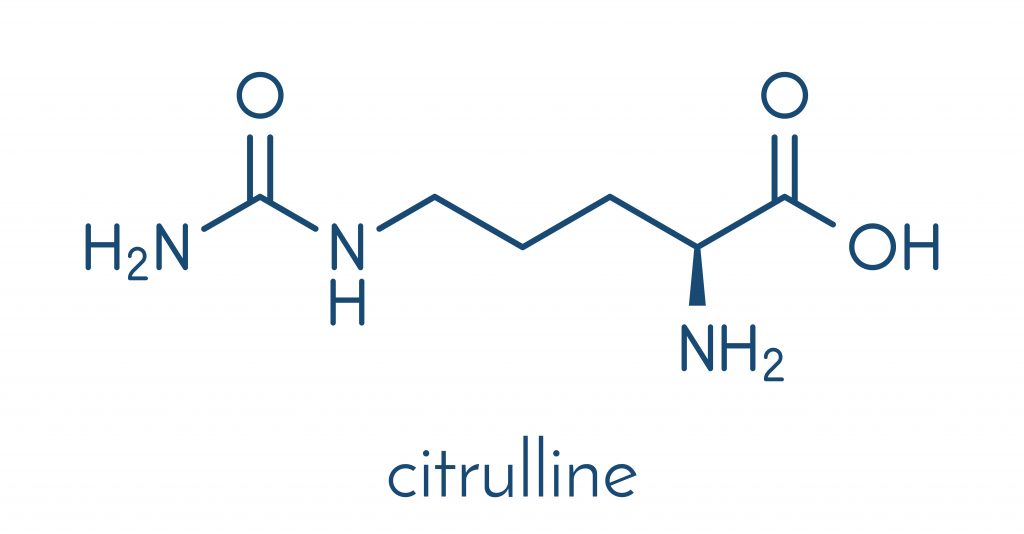 Wzór strukturalny cytruliny
