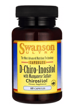 Rekomendowany produkt zawierający D-Chiro-Inozytol - Swanson D-Chiro-Inositol