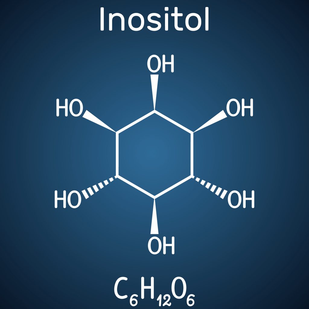 Wzór strukturalny inozytolu