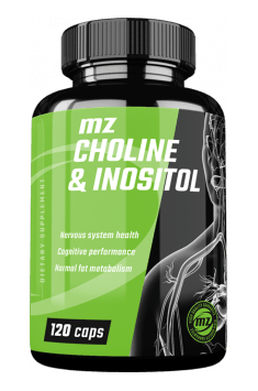 Rekomendowany suplement zawierający dwuwinian choliny - MZ Choline & Inositol