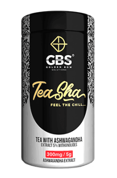 Golden Bow Solutions TeaSha - herbata z Ashwagandhą do zaparzania!