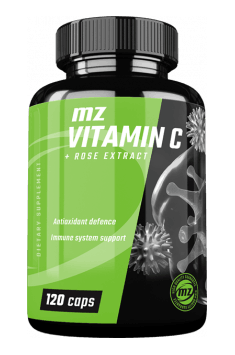 Rekomendowany suplement z witaminą C - MZ Store Vitamin C + Rose Hip extract