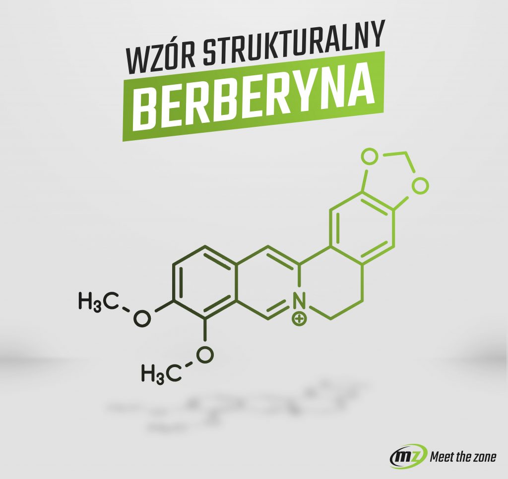 Wzór strukturalny berberyny