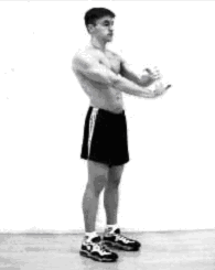 ćwiczenie na rozciągnięcie mięśni przedramion 1