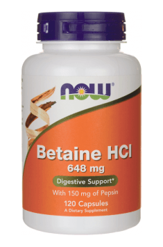 Betaine HCl 648mg