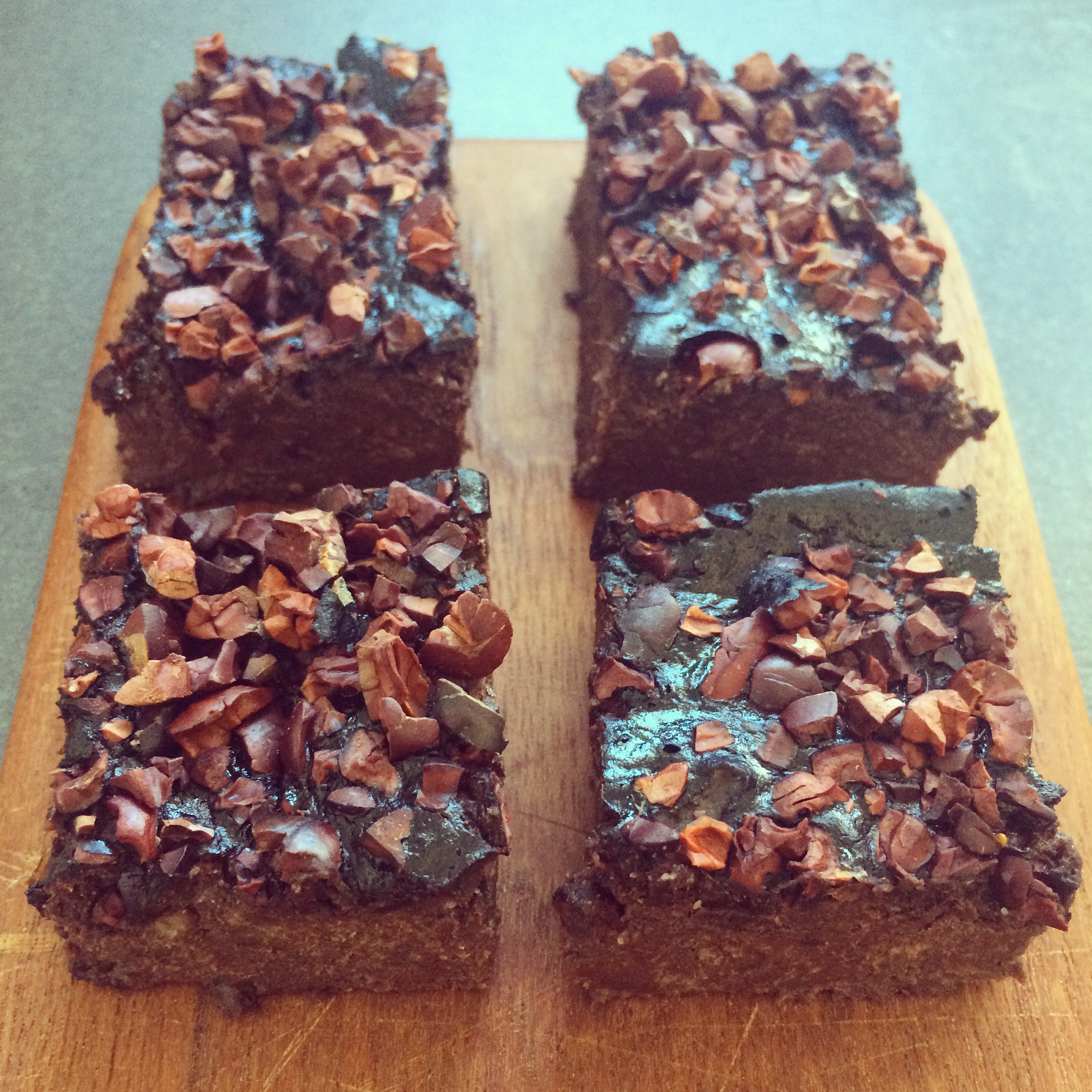 proteinowe brownie bez jajek, bez mąki, bez cukru