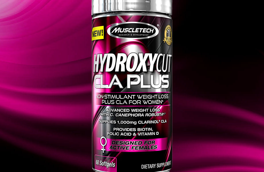 Hydroxycut CLA Plus – spalacz tłuszczu dla kobiet, STIM FREE!