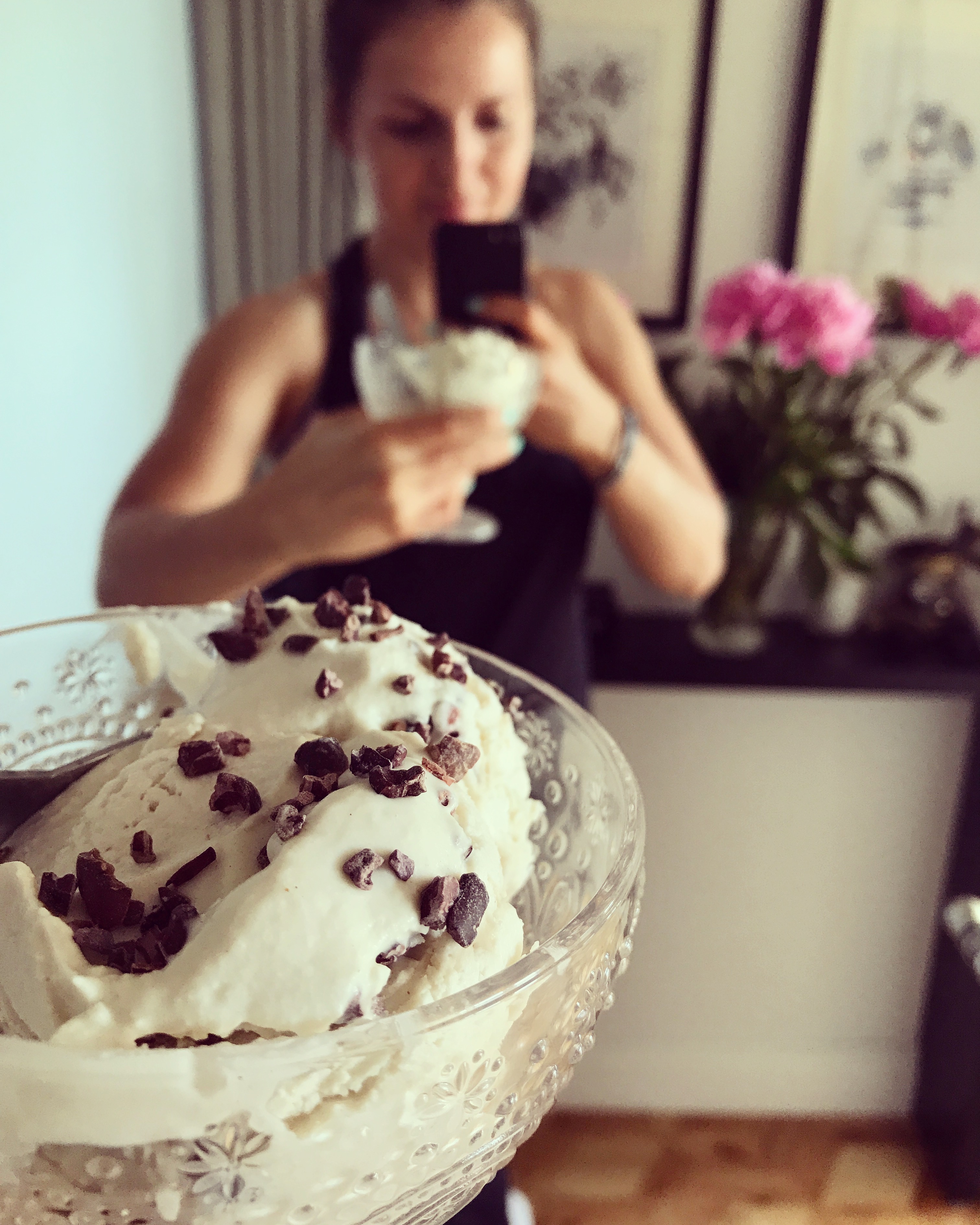 Przepis na lody chałwowe low carb