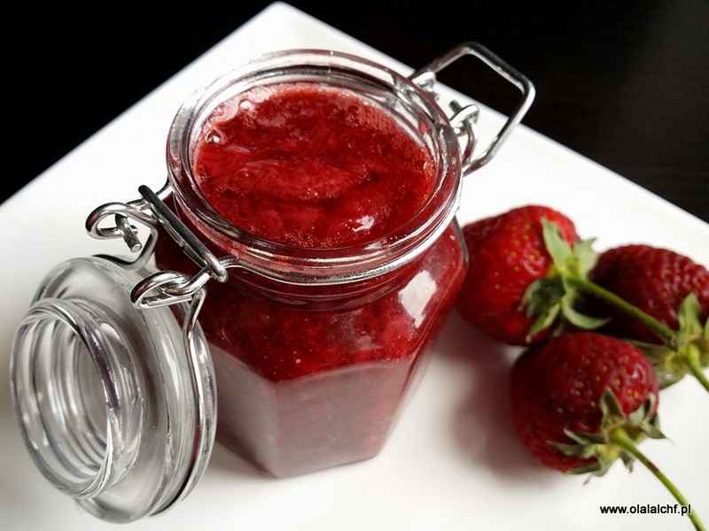 DŻEM BEZ CUKRU ORAZ ŚRODKÓW ŻELUJĄCYH (keto, optymalny, LCHF, paleo)