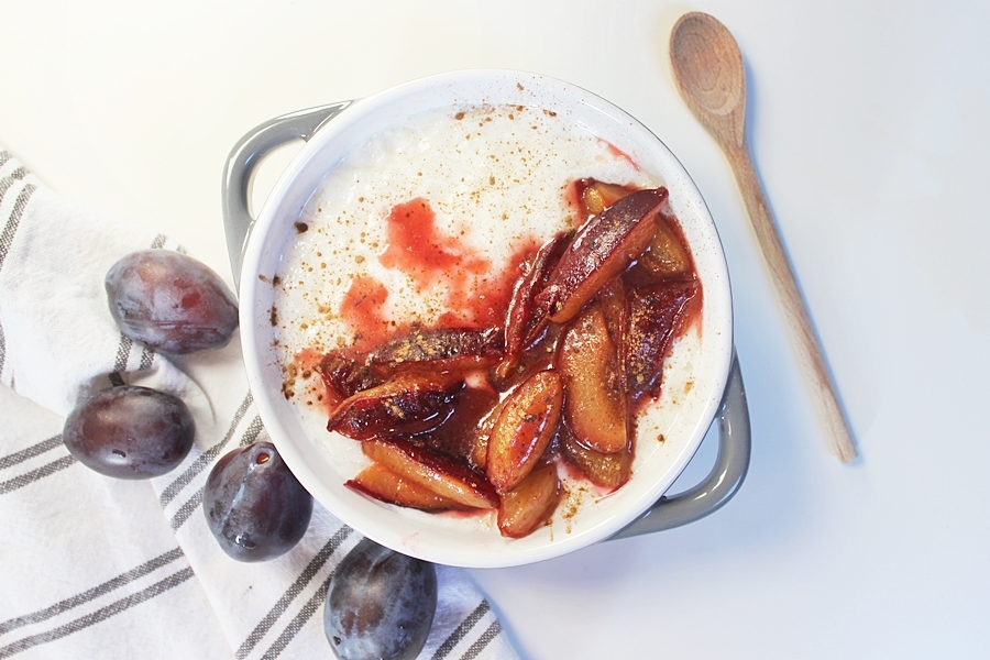 Płatki ryżowe na mleku kokosowym