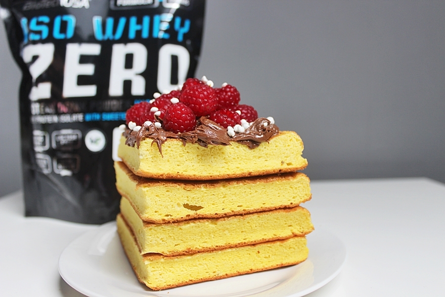 Proteinowy omlet sernikowy