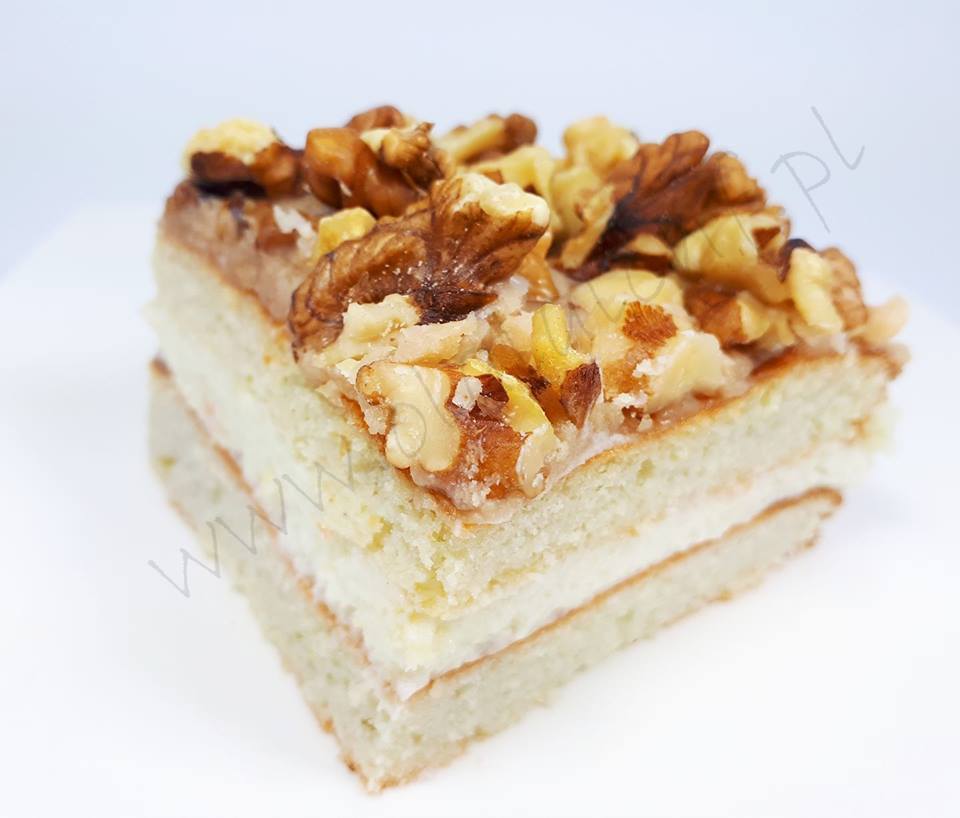 CIASTO ORZECHOWO-KARMELOWE (keto, LCHF, paleo, bez glutenu, laktozy i cukru)