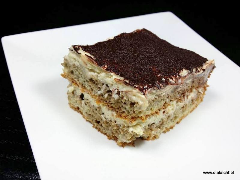 TIRAMISU BEZ MĄKI I CUKRU