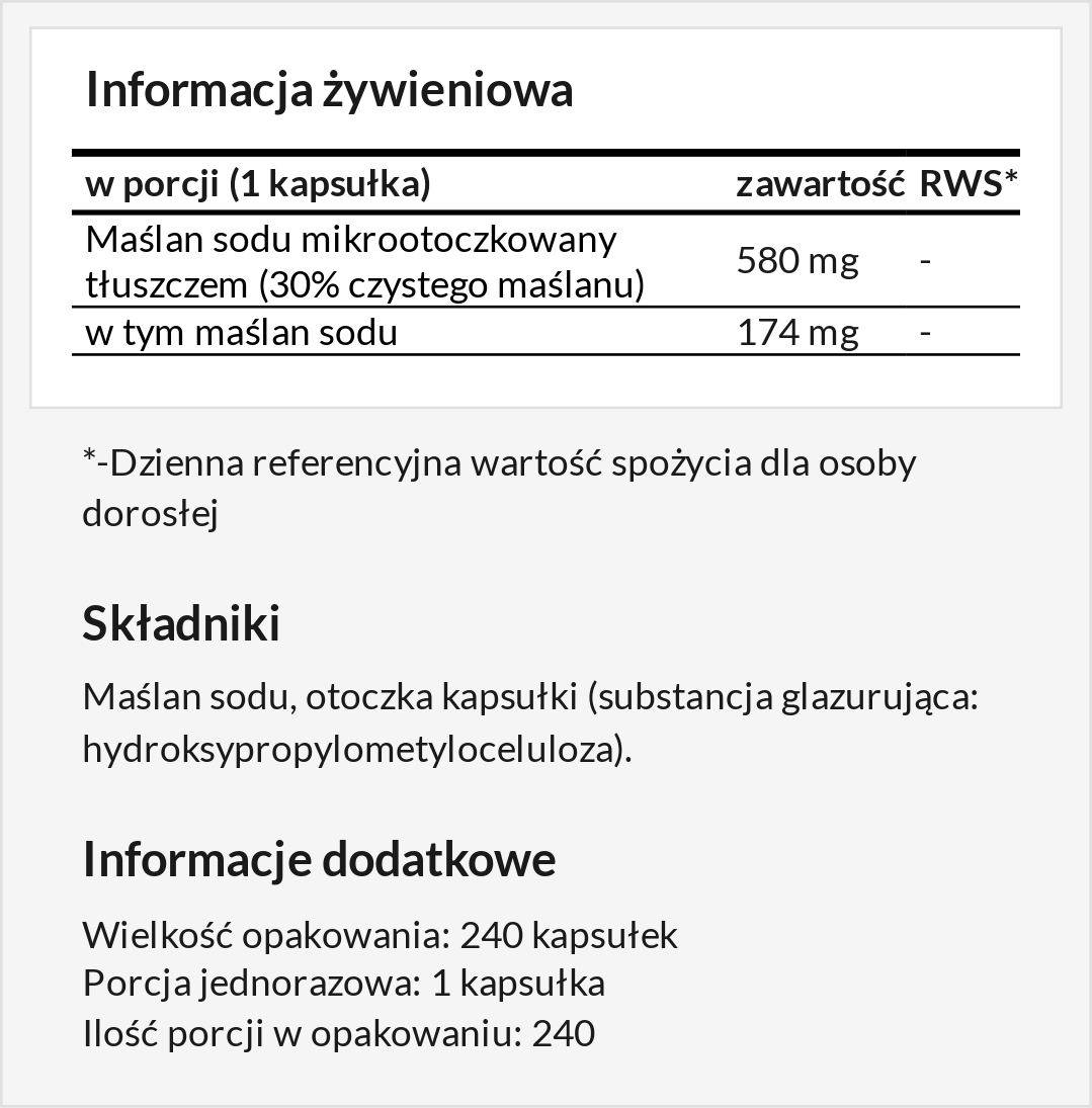 Informacja żywieniowa