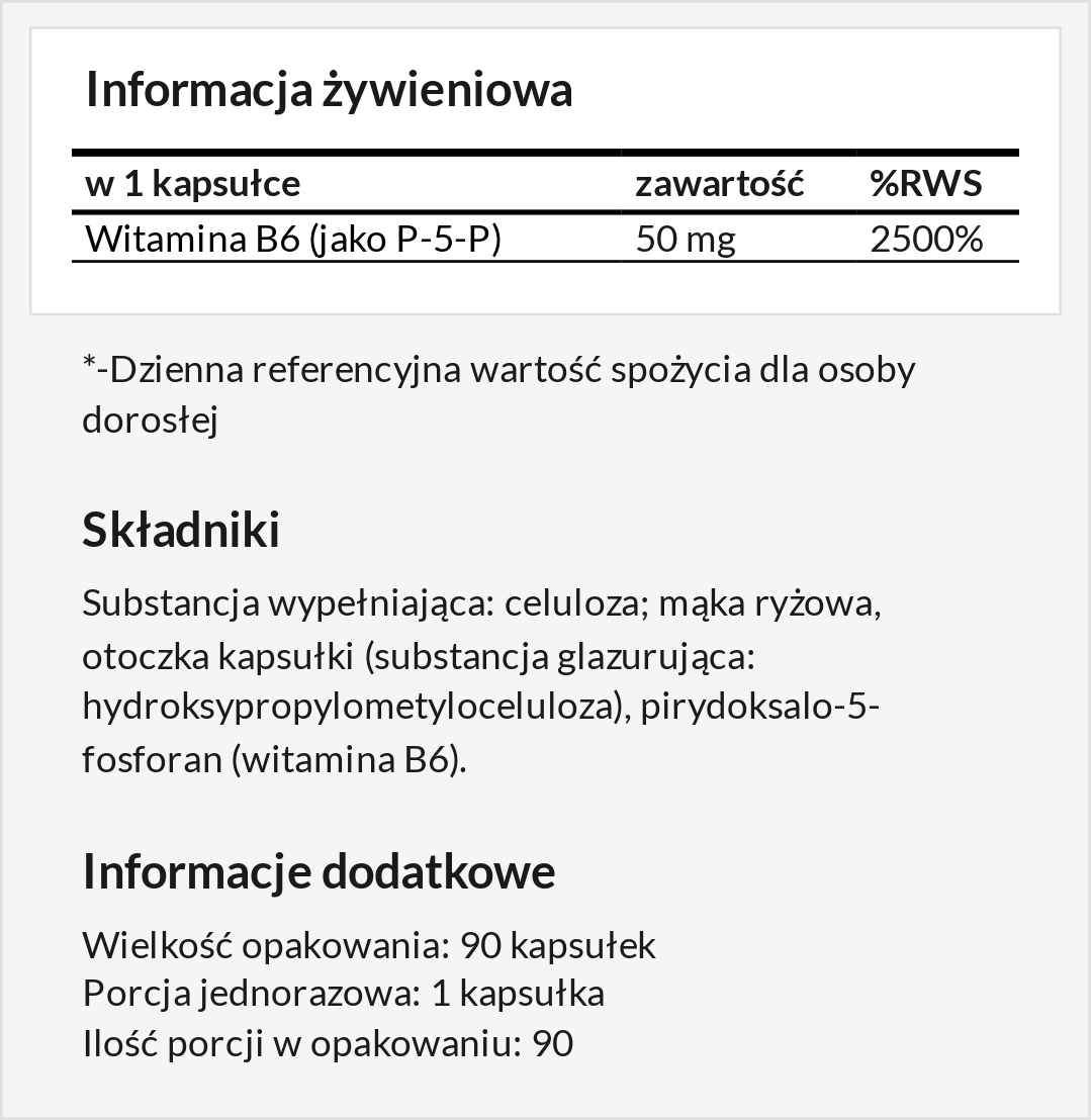 Informacja żywieniowa